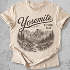 Yosemite El Capitan Vintage  T-Shirt