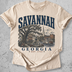 Savannah Cityscape T-Shirt