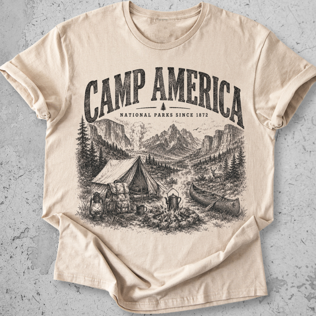 Camp America National Parks T-Shirt