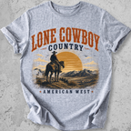 Lone Cowboy Country  T-Shirt