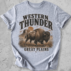 Western Thunder Bison T-Shirt