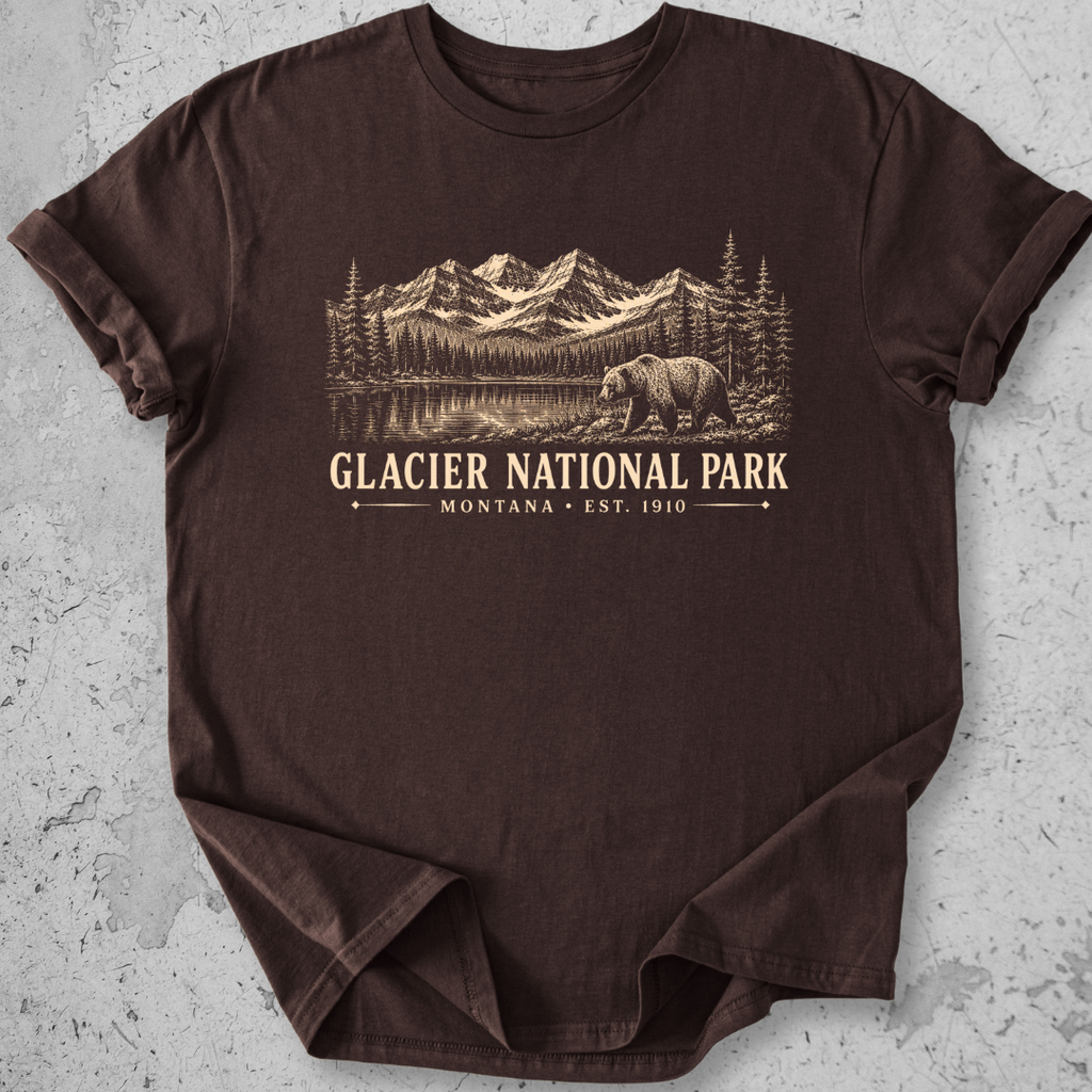 Vintage Glacier Park Bear T-Shirt