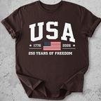 USA 250 Collegiate   T-Shirt