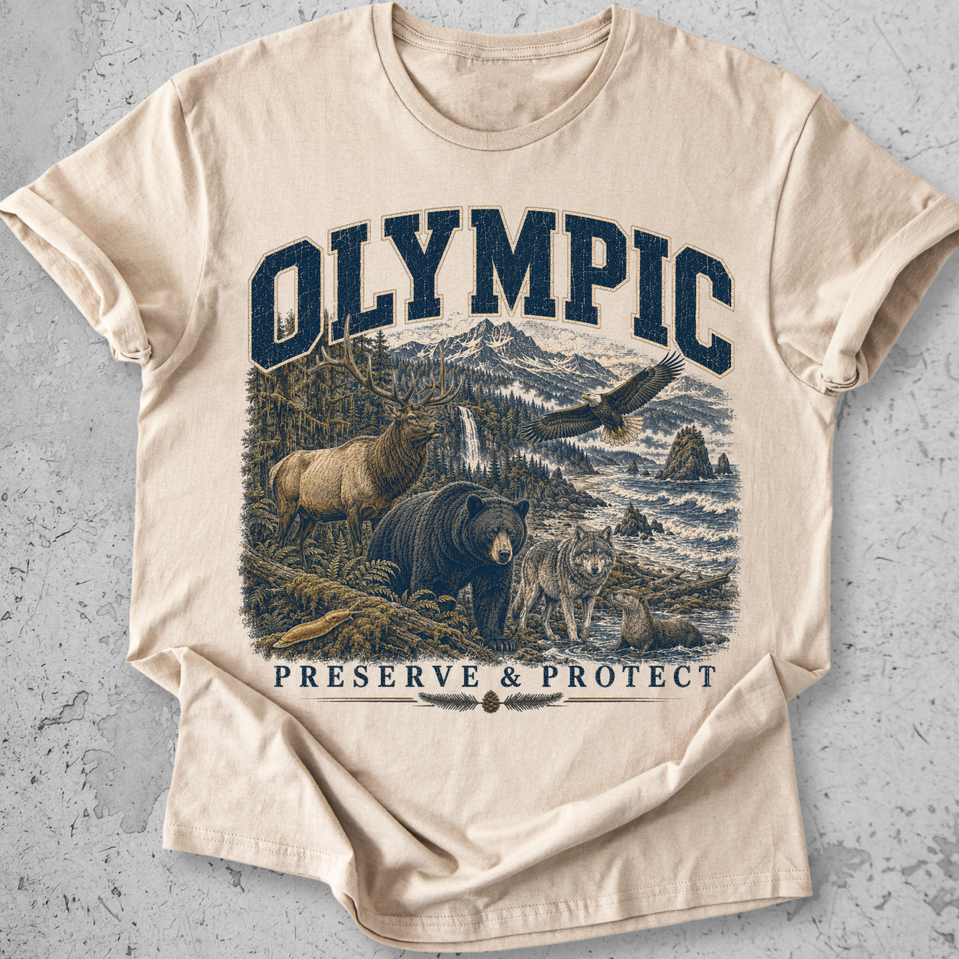 Olympic  Preserve & Protect  T-Shirt