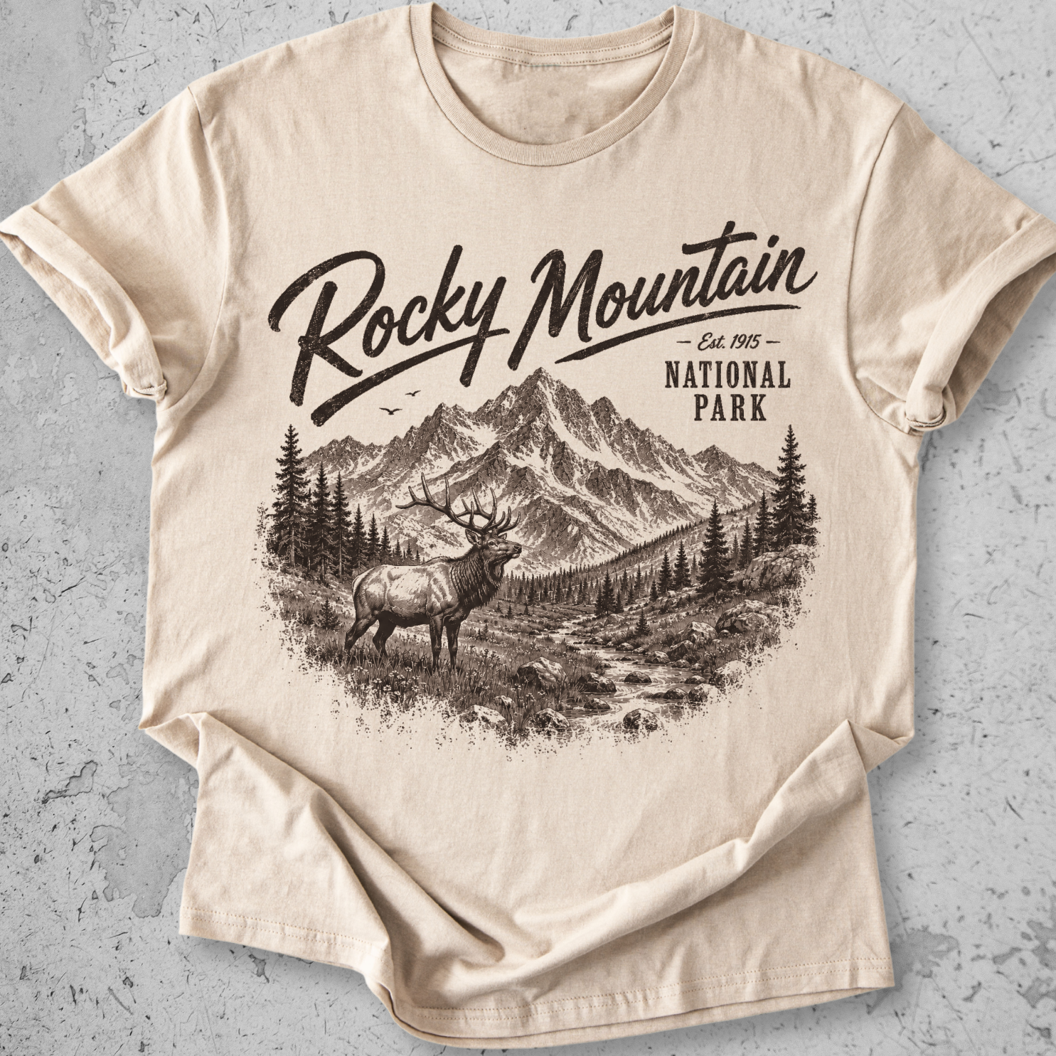 Rocky Mountain  Vintage  T-Shirt