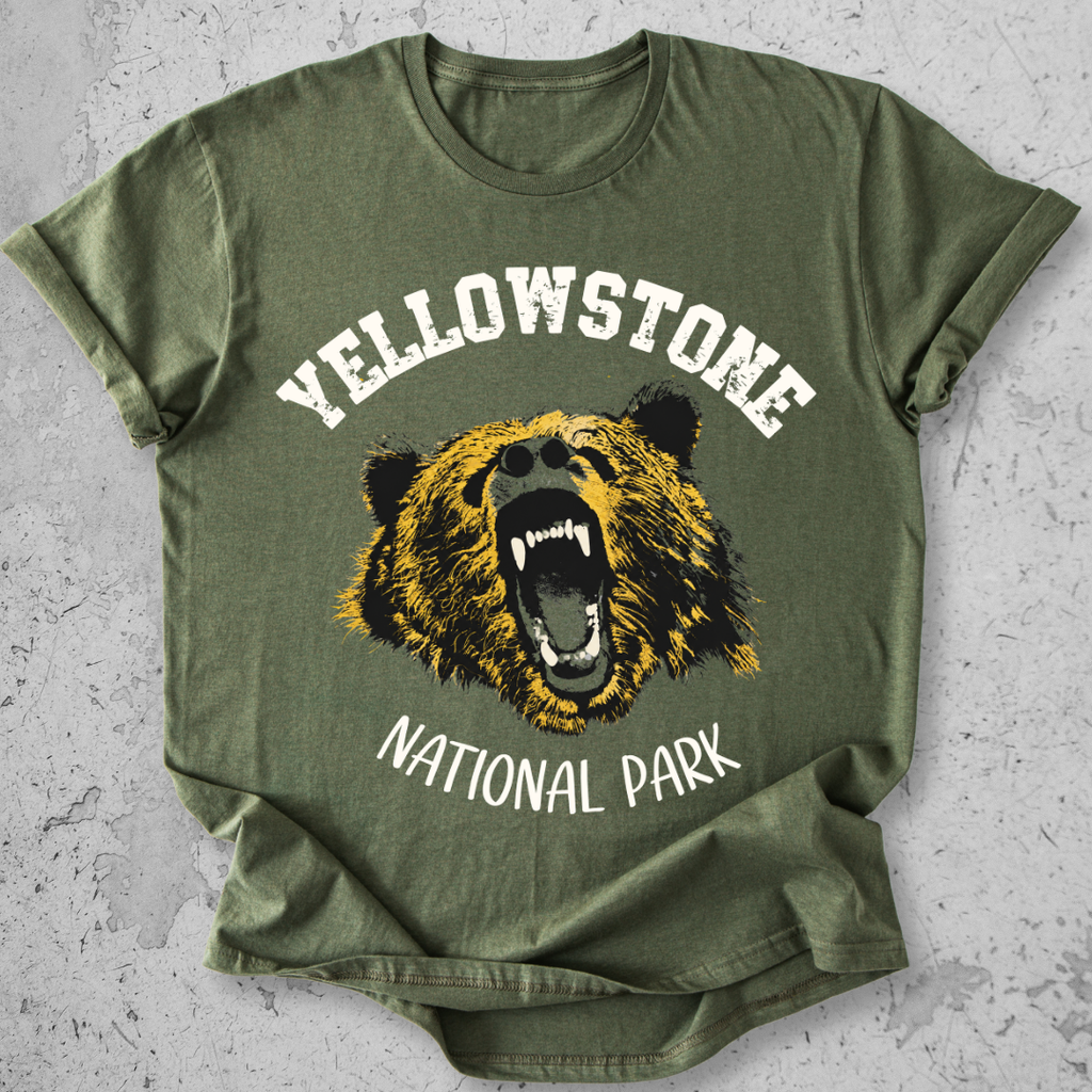 Yellowstone Black Bear  T-Shirt