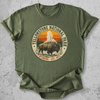 Yellowstone Medallion Bison T-Shirt