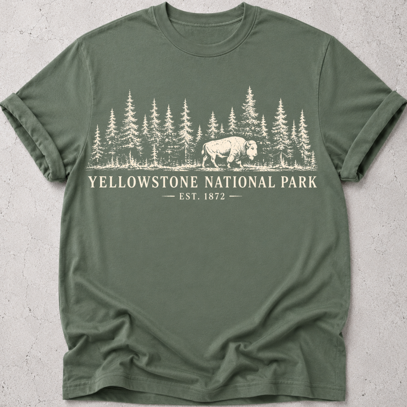 Yellowstone Bison T-Shirt
