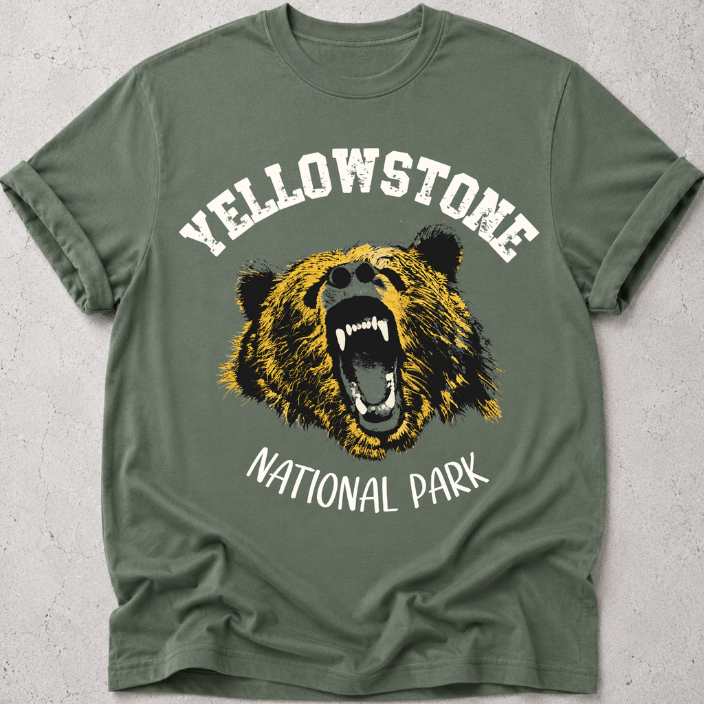 Yellowstone Black Bear  T-Shirt