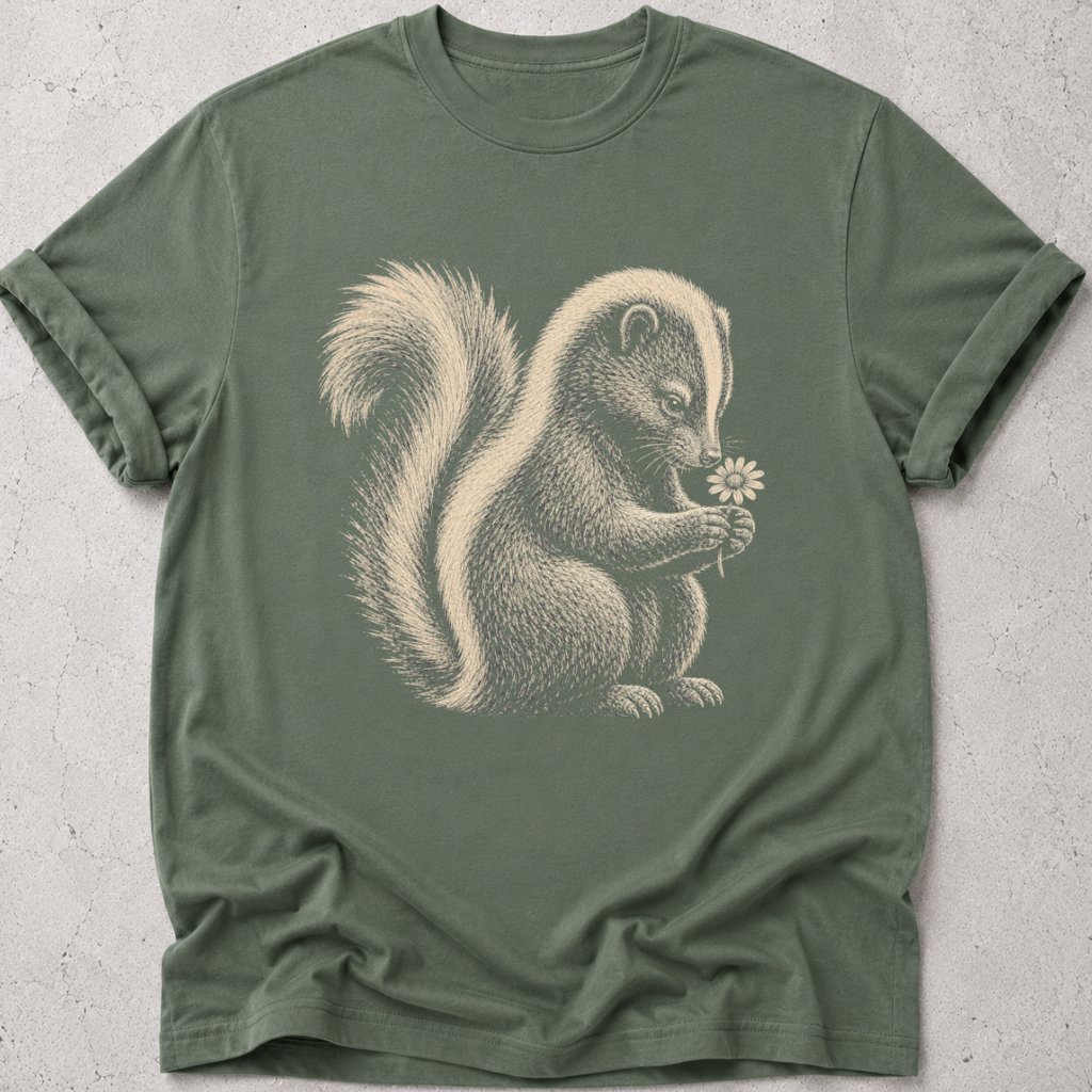 Skunk and Daisy T-shirt