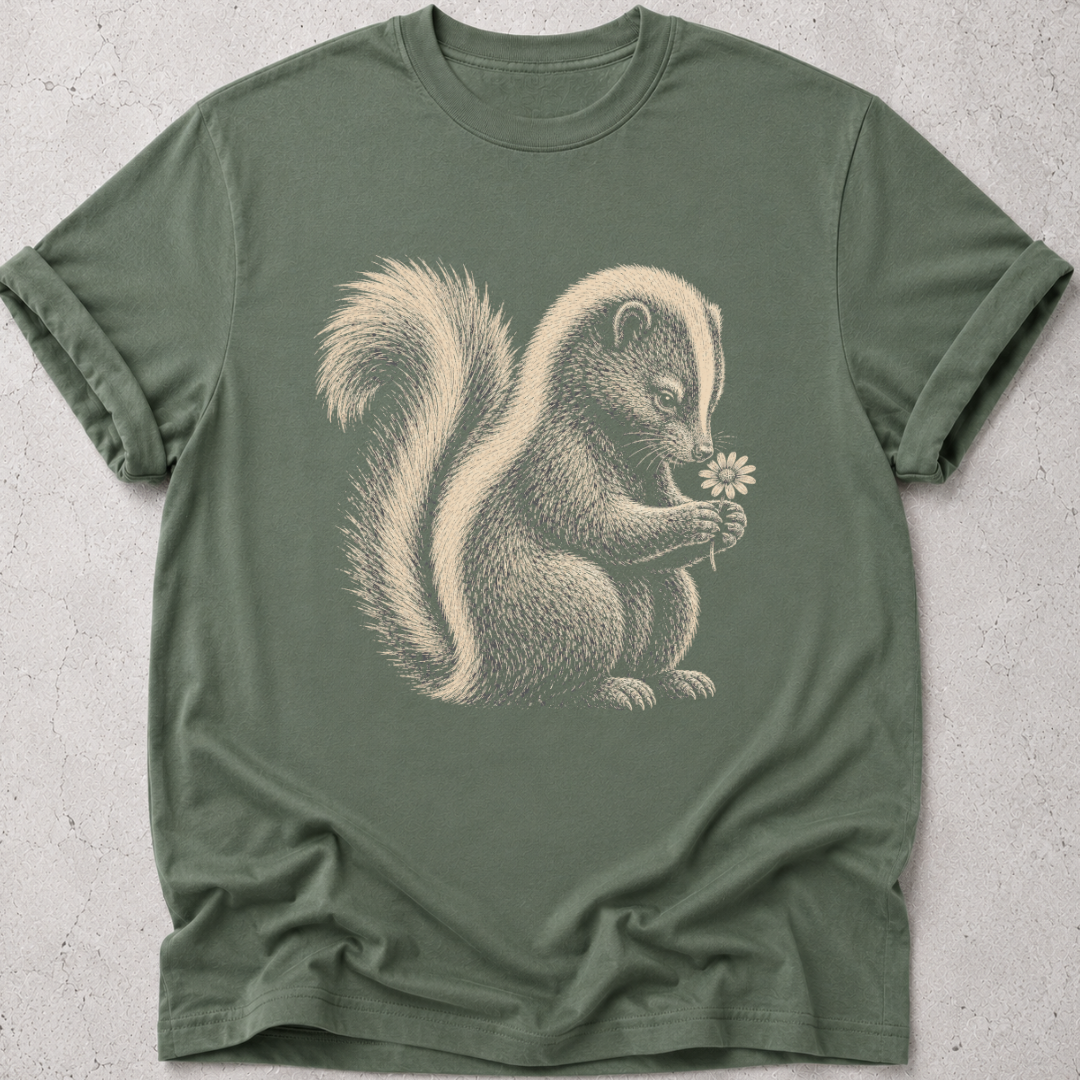 Skunk and Daisy T-shirt