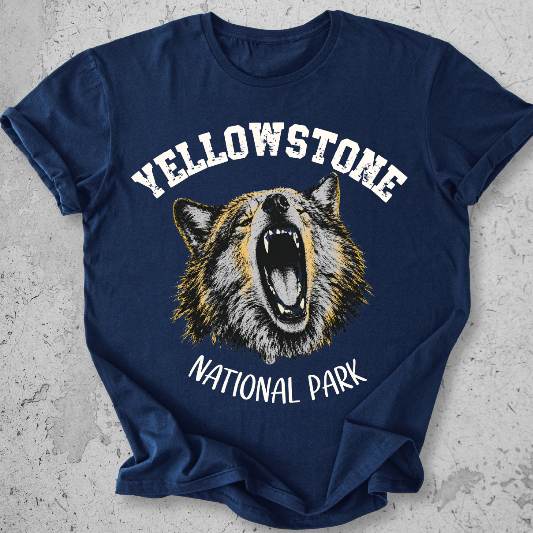 Yellowstone Wolf  T-Shirt