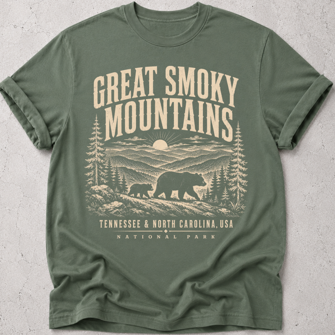 Great Smokey Mountains   T-Shirt
