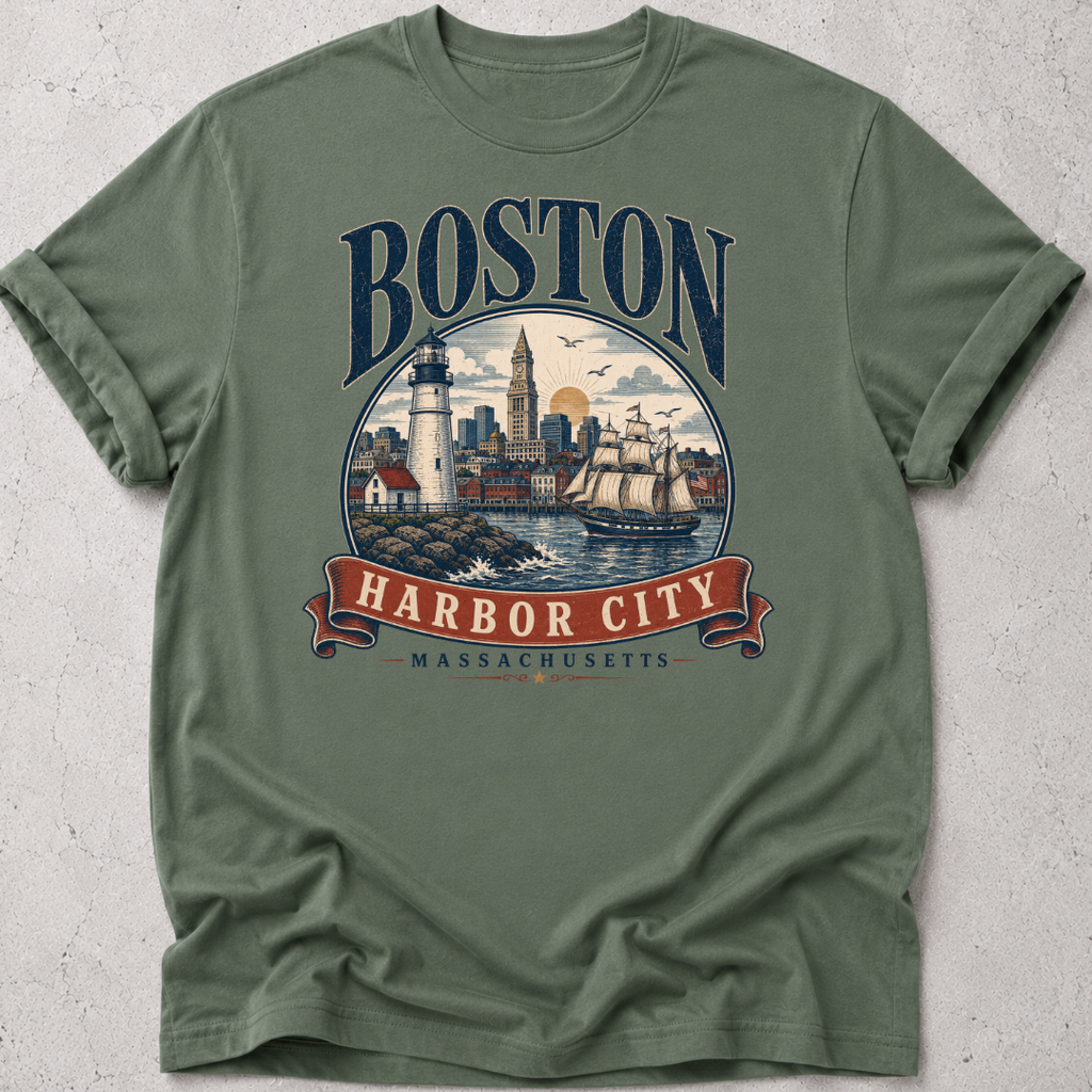 Boston Vintage Graphic T-shirt