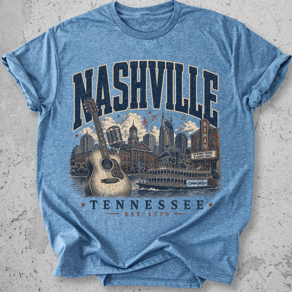 Nashville Cityscape  T-Shirt