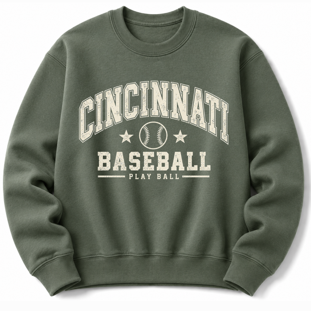 Cincinnati  Baseball Sweatshirt