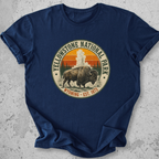 Yellowstone Medallion Bison T-Shirt
