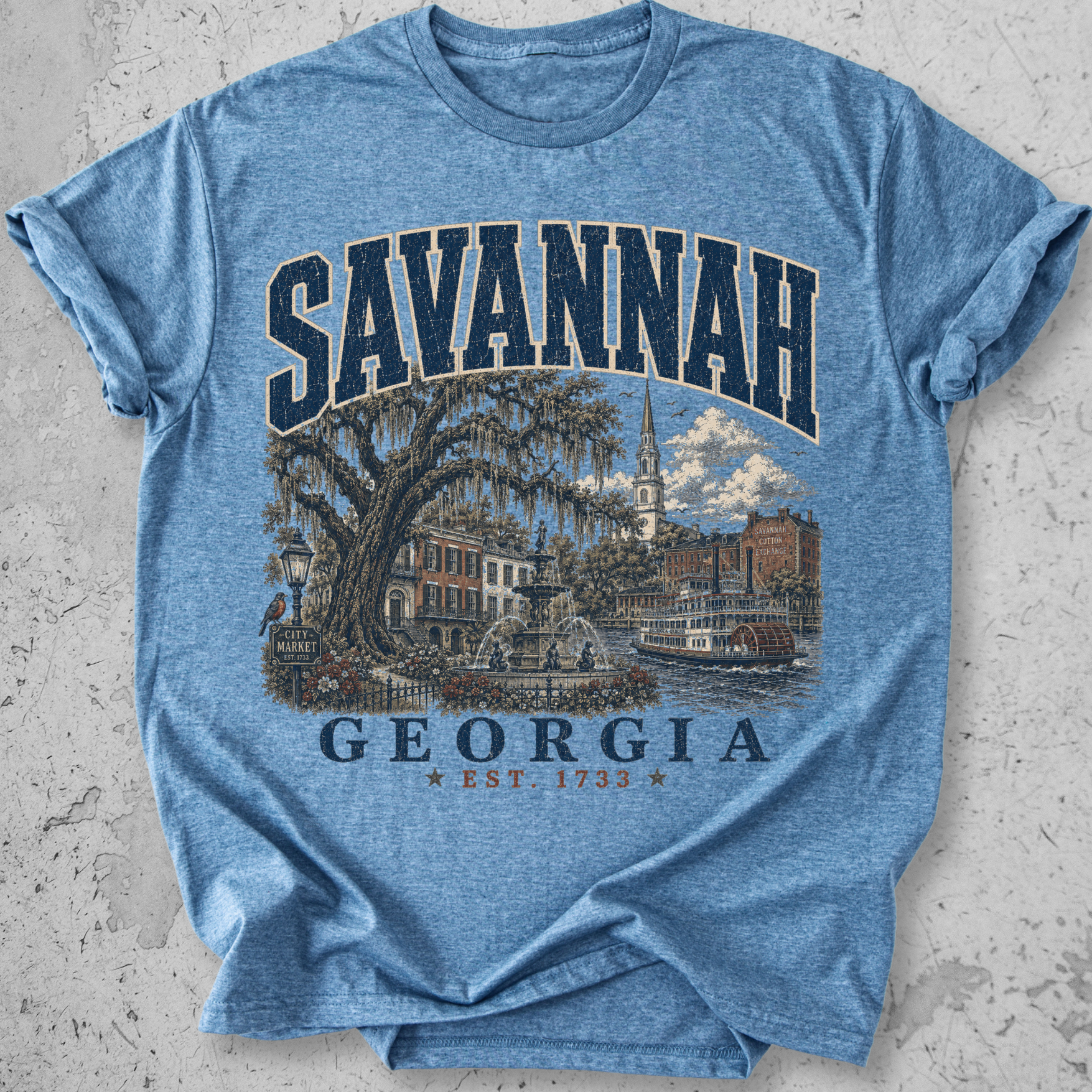 Savannah Cityscape T-Shirt