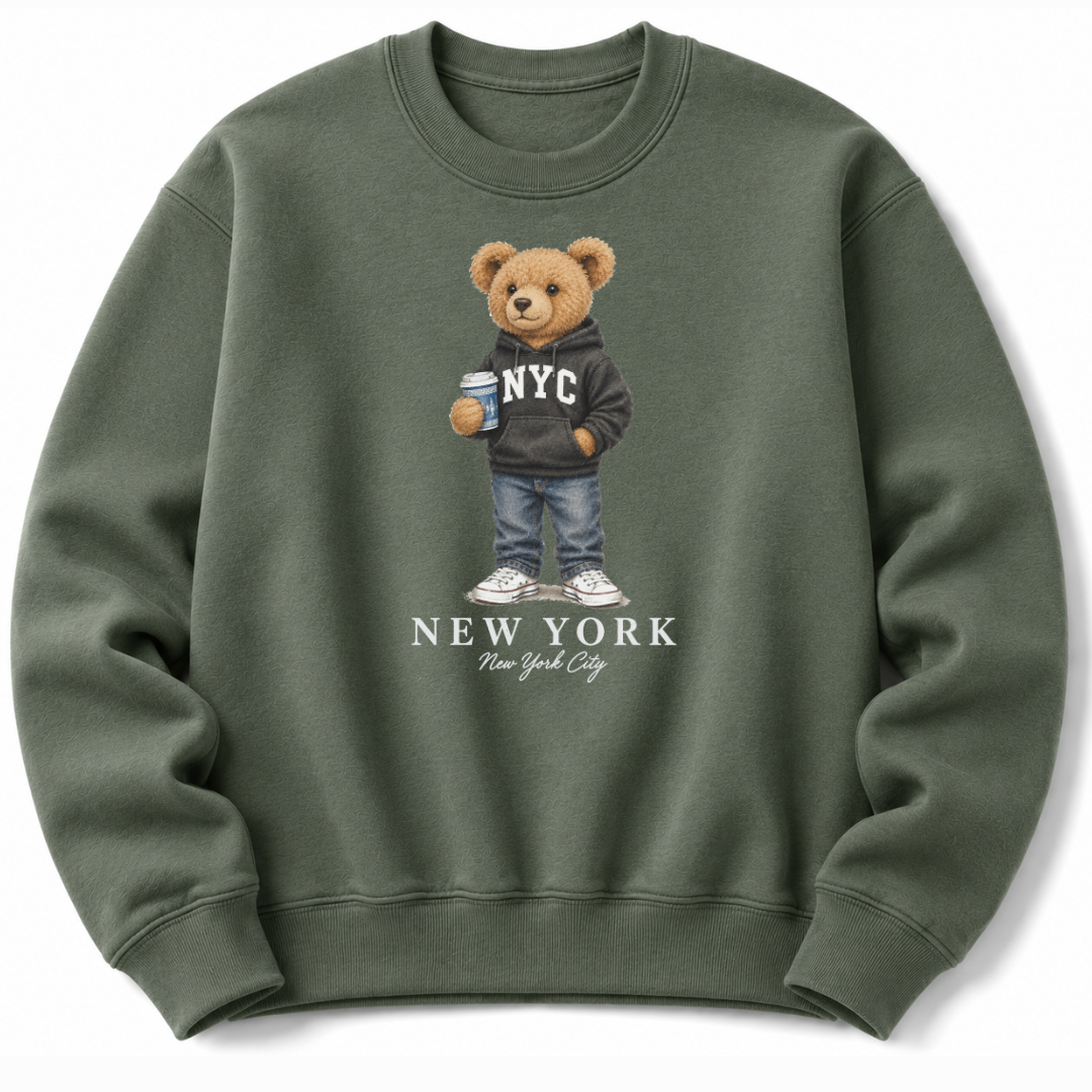 New York Teddy  Sweatshirt