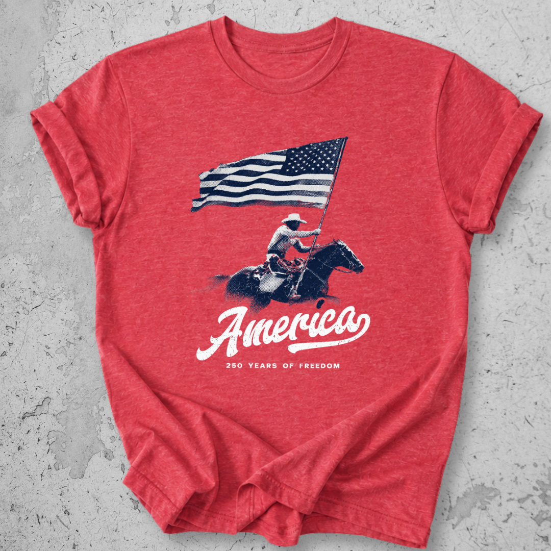 Patriotic Cowboy T-Shirt