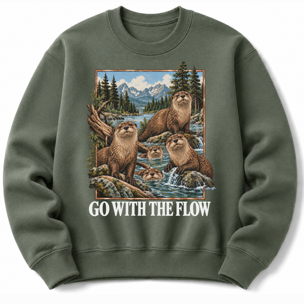 Go with the Flow  Sweatshirt