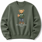 Portland Teddy  Sweatshirt