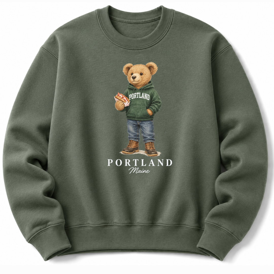 Portland Teddy  Sweatshirt