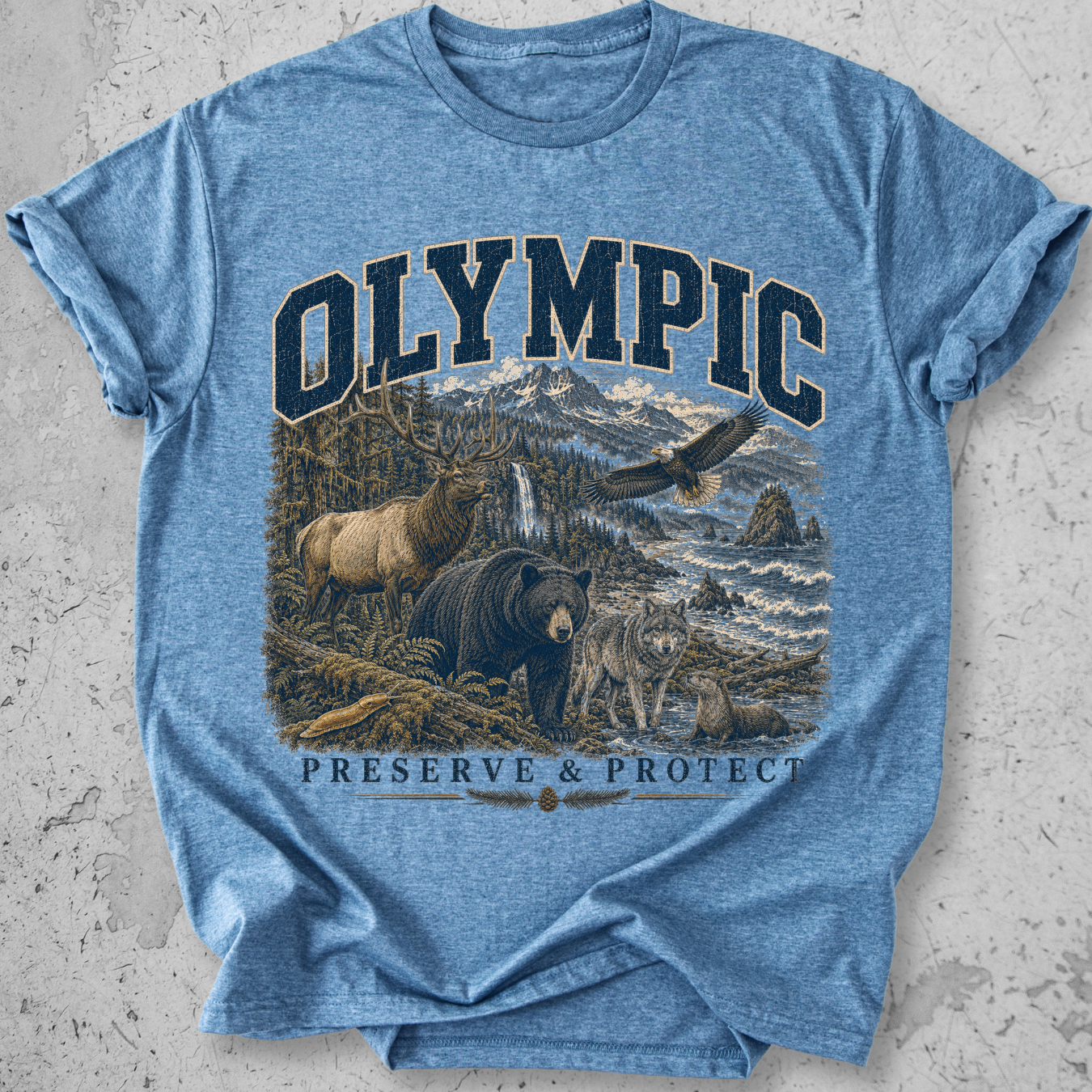 Olympic  Preserve & Protect  T-Shirt