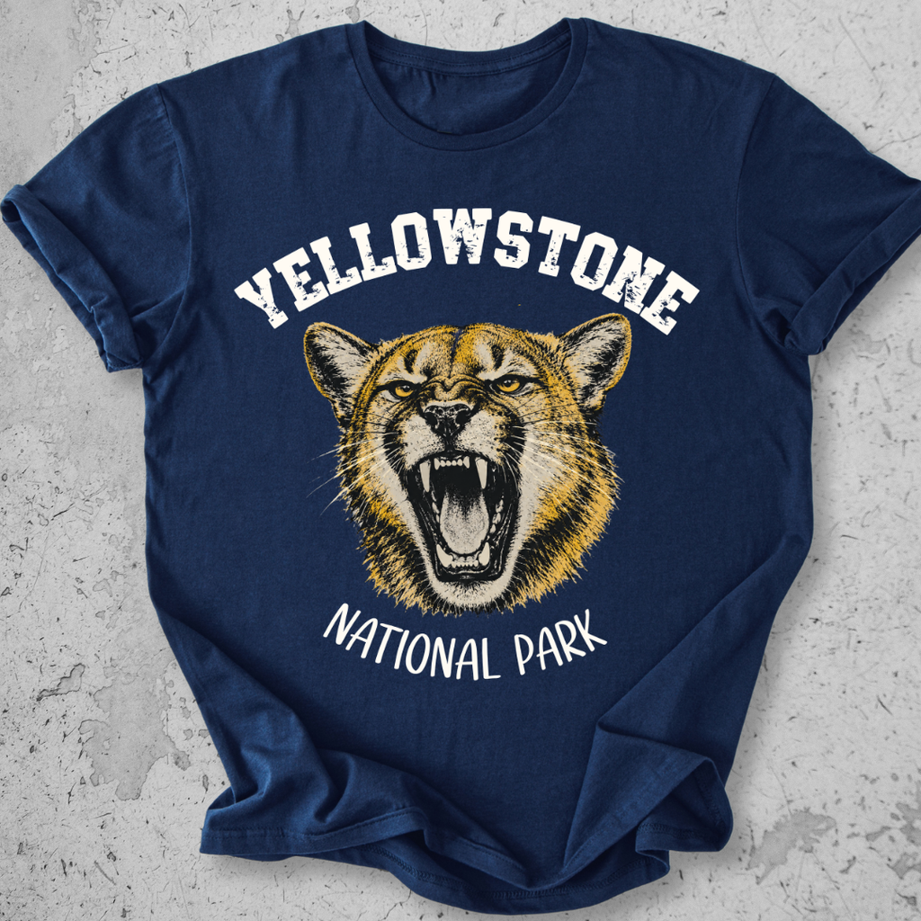 Yellowstone Mountain Lion  T-Shirt