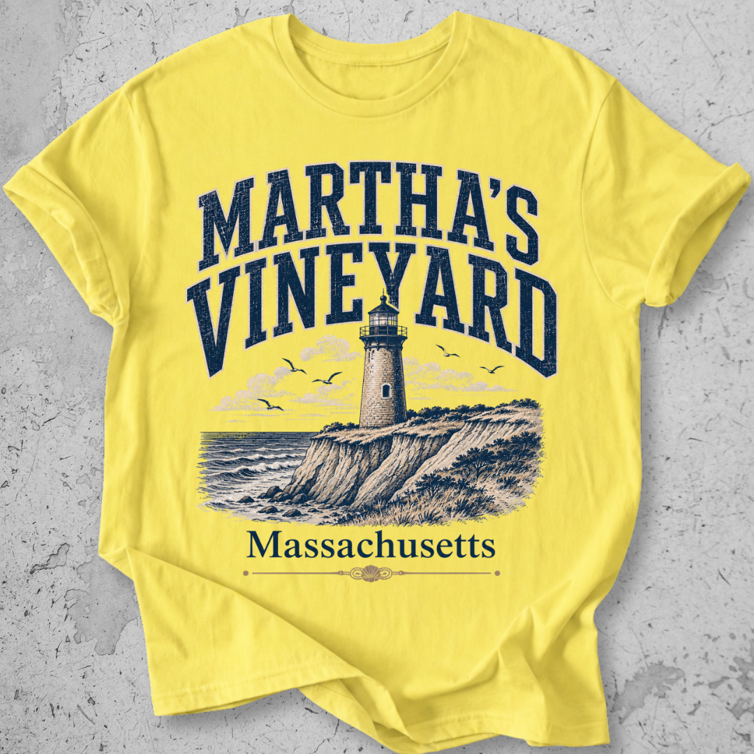 Marthas Vineyard Mass.  T-Shirt
