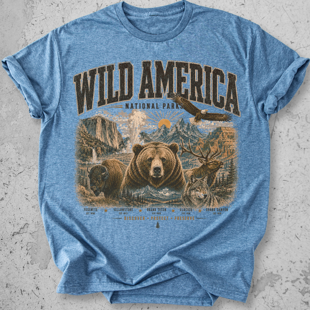 Wild America National Parks T-Shirt