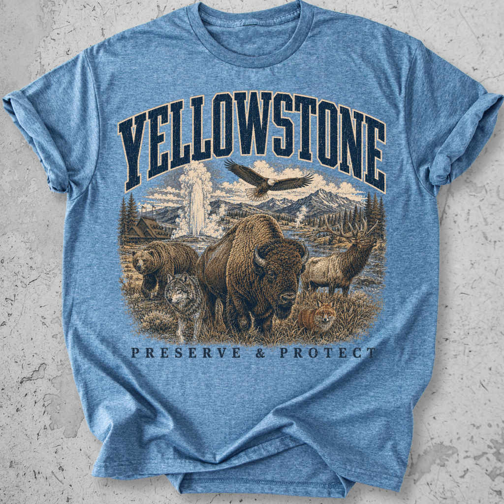 Yellowstone  Preserve & Protect  T-Shirt