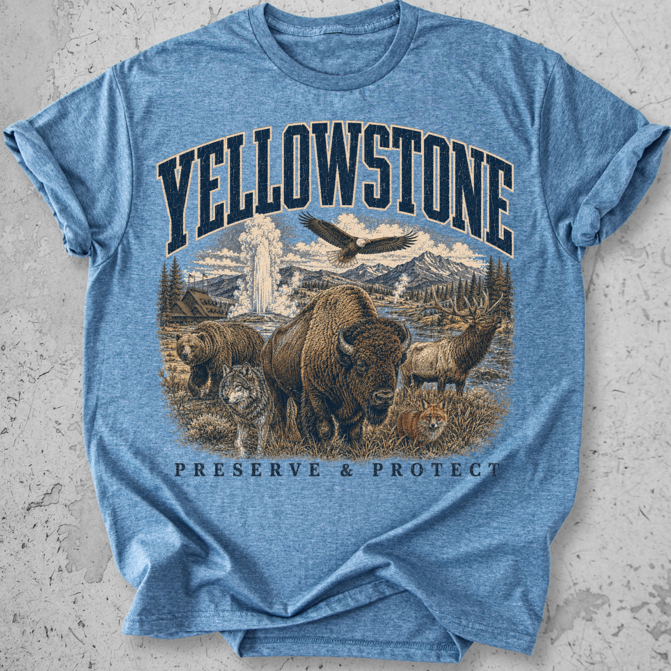 Yellowstone  Preserve & Protect  T-Shirt