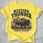 Western Thunder Bison T-Shirt