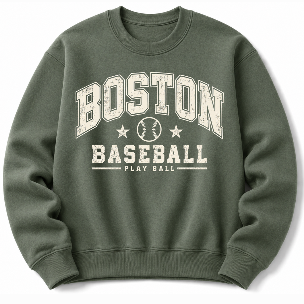 Boston Baseball Sweatshirt