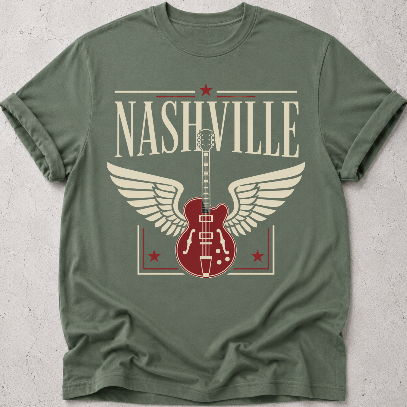 Nashville Guitar T-Shirt