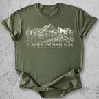 Glacier Park Goat  T-Shirt