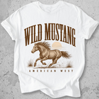 Wild Mustang American West  T-Shirt