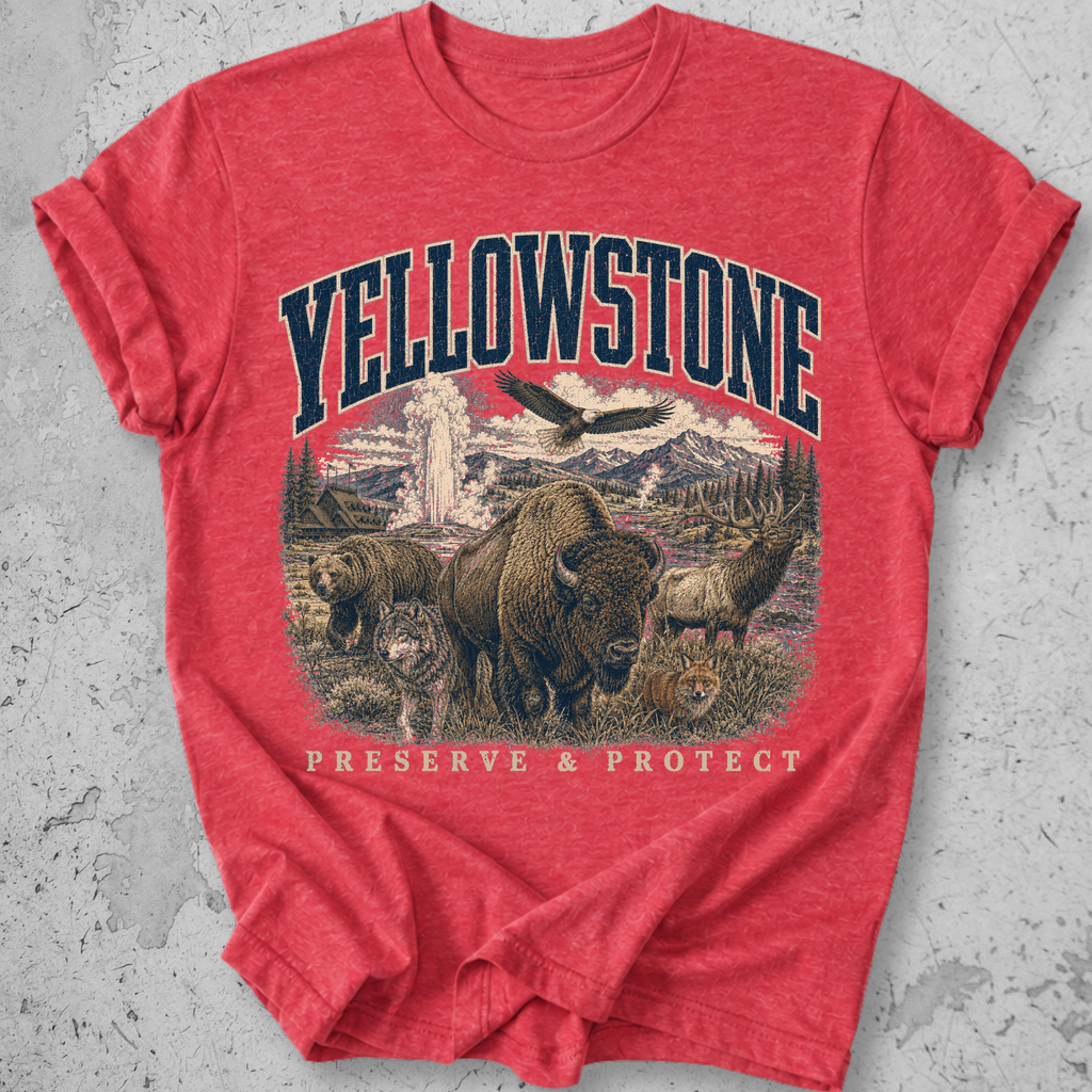Yellowstone  Preserve & Protect  T-Shirt