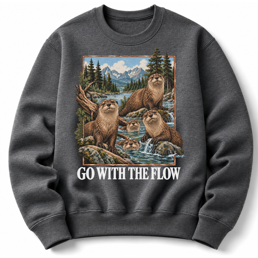Go with the Flow  Sweatshirt