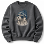 Otter Beanie Sweatshirt