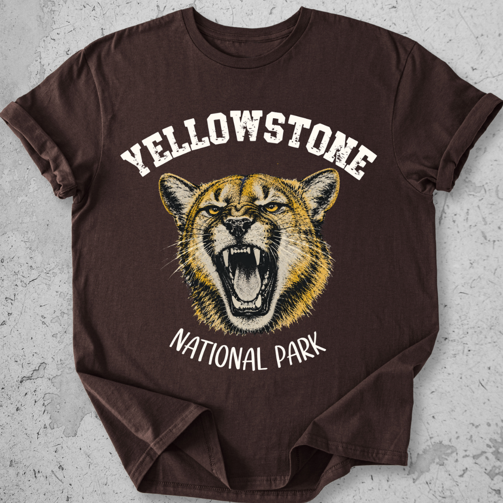 Yellowstone Mountain Lion  T-Shirt