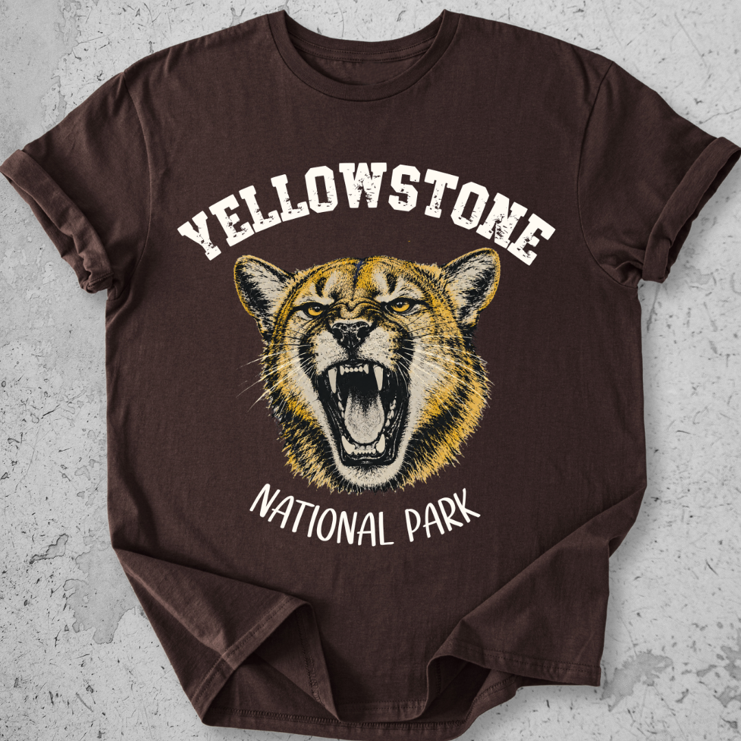 Yellowstone Mountain Lion  T-Shirt