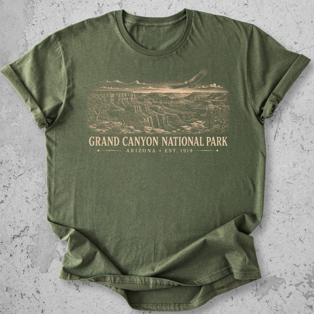 Grand Canyon Eagle  T-Shirt