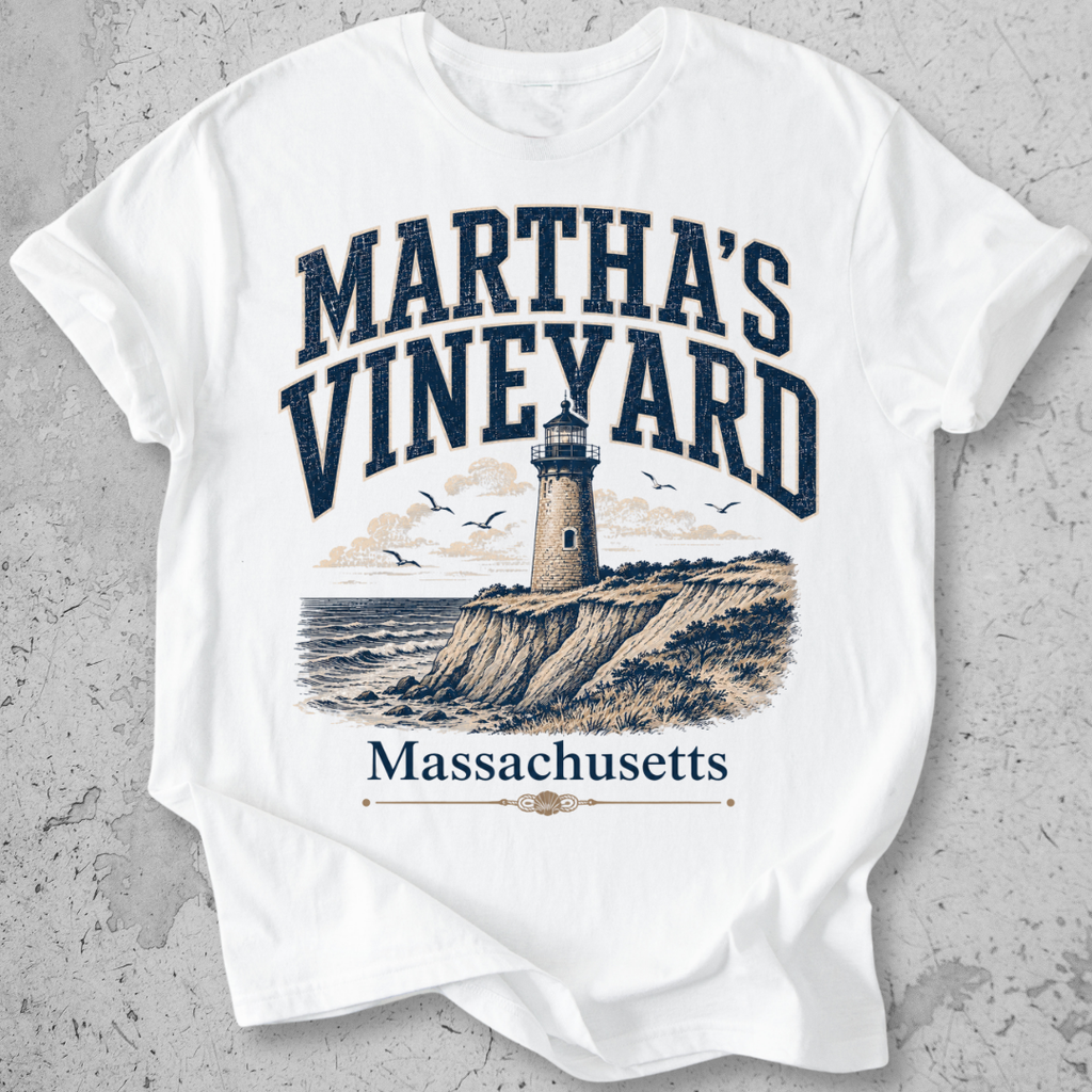 Marthas Vineyard Mass.  T-Shirt