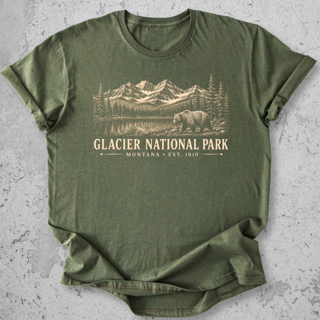 Vintage Glacier Park Bear T-Shirt
