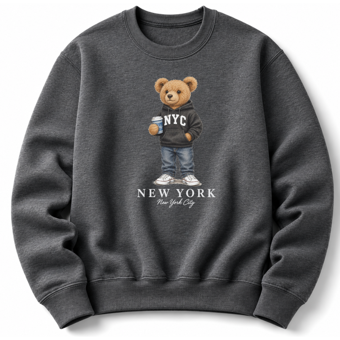 New York Teddy  Sweatshirt