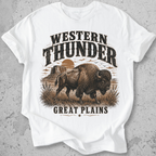 Western Thunder Bison T-Shirt