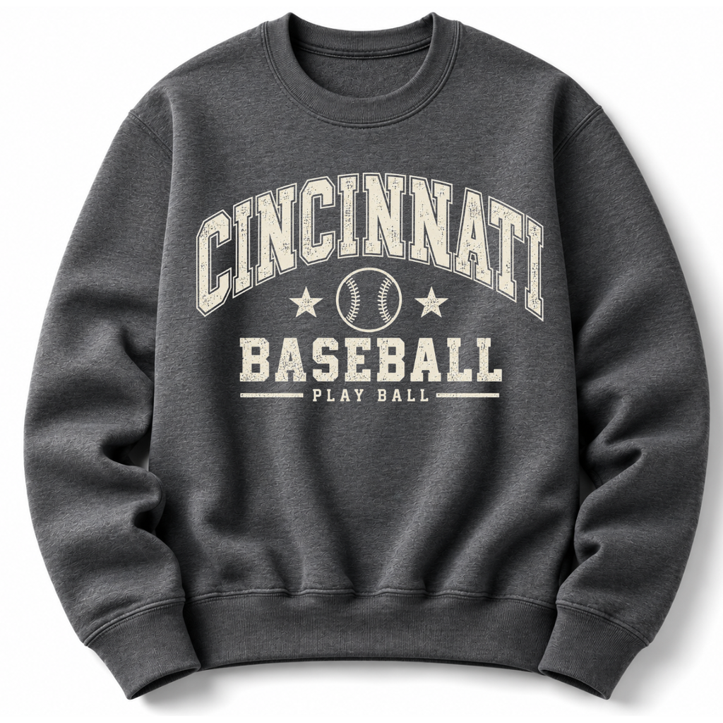 Cincinnati  Baseball Sweatshirt
