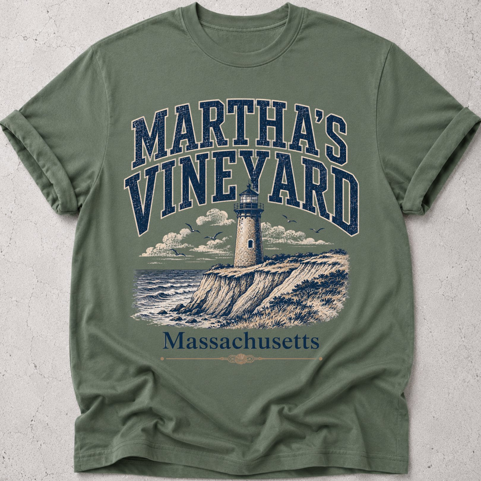 Marthas Vineyard Mass.  T-Shirt